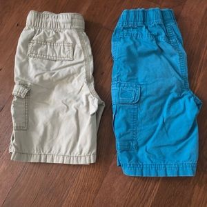 Set of 2 Boys Khaki Shorts Size 7 OshKosh/TCP